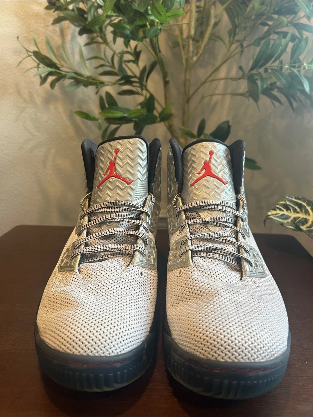 Air Jordan Spike Forty PE 'White Fire Red' White & Red Men’s Sneakers